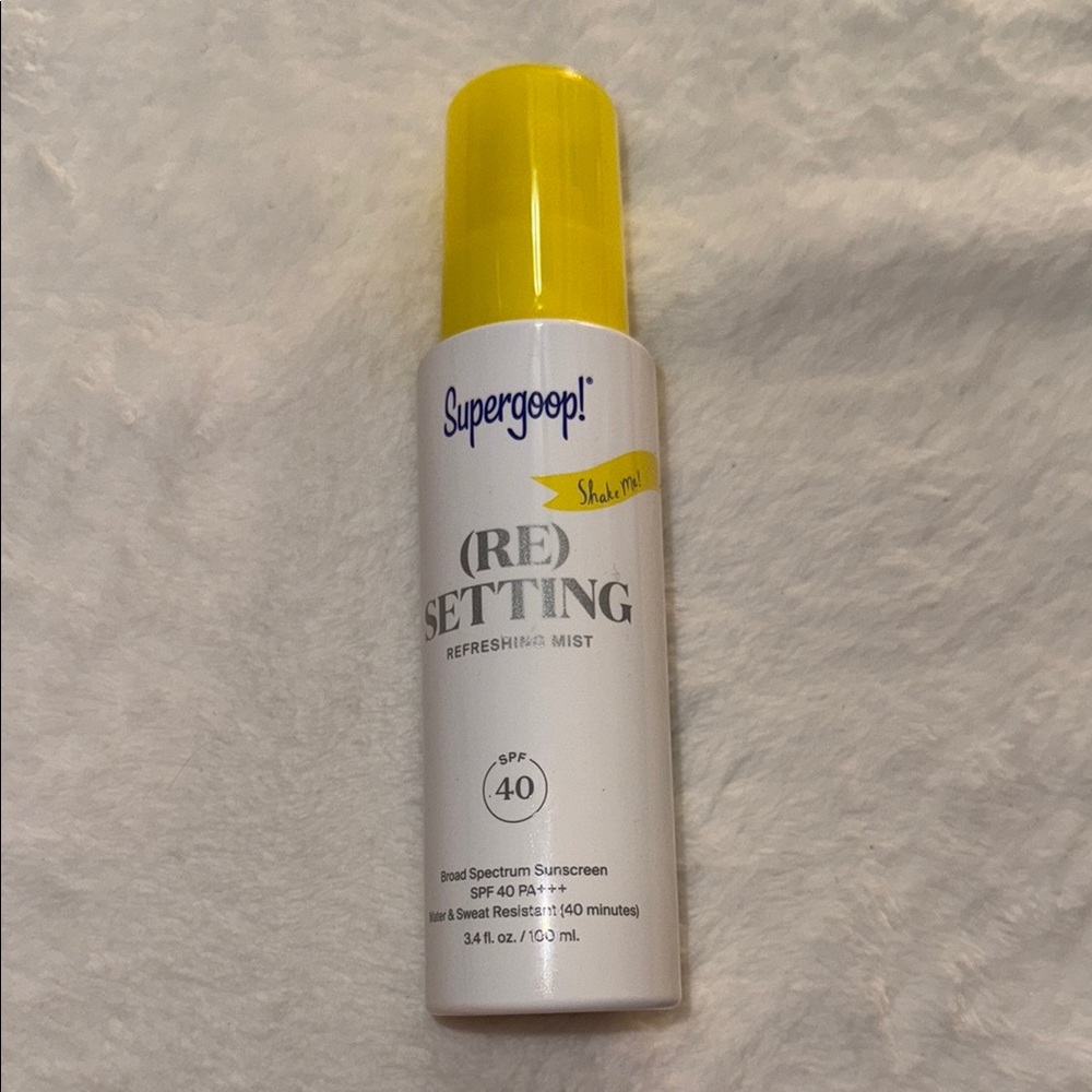 Supergoop! (Re)setting Mist full-size brand new